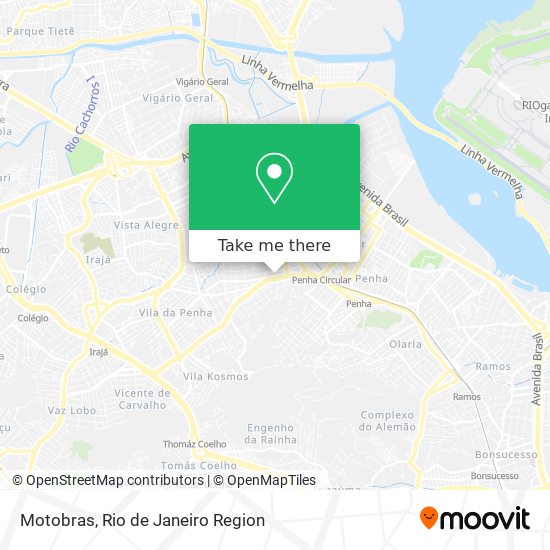 Mapa Motobras