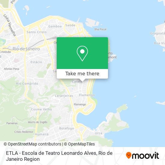 Mapa ETLA - Escola de Teatro Leonardo Alves