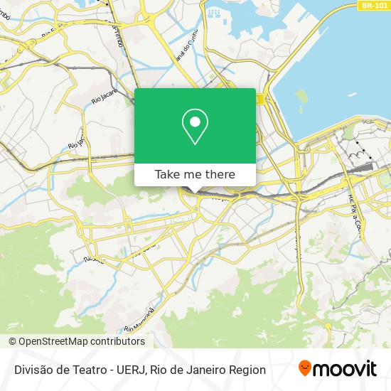 Divisão de Teatro - UERJ map