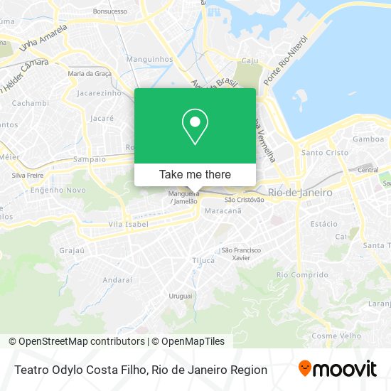 Mapa Teatro Odylo Costa Filho