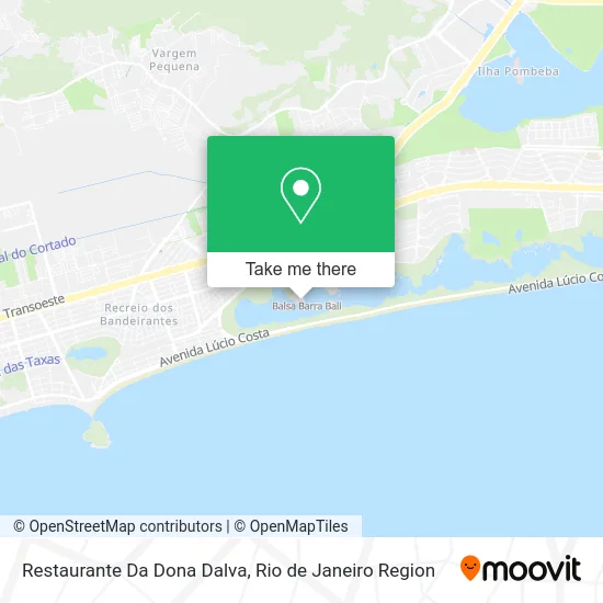 Restaurante Da Dona Dalva map