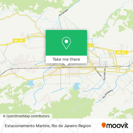 Mapa Estacionamento Martins