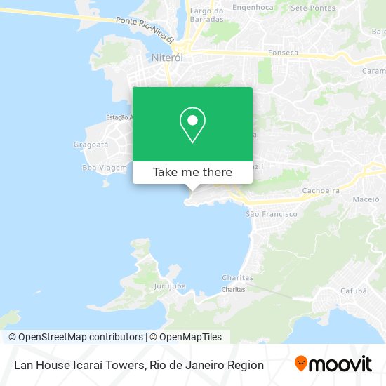 Lan House Icaraí Towers map