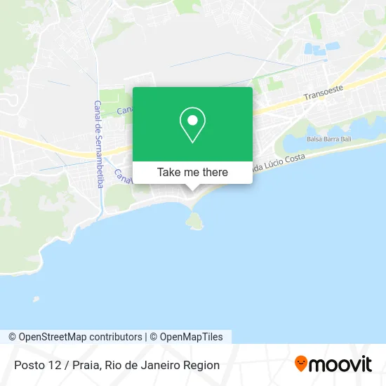 Posto 12 / Praia map