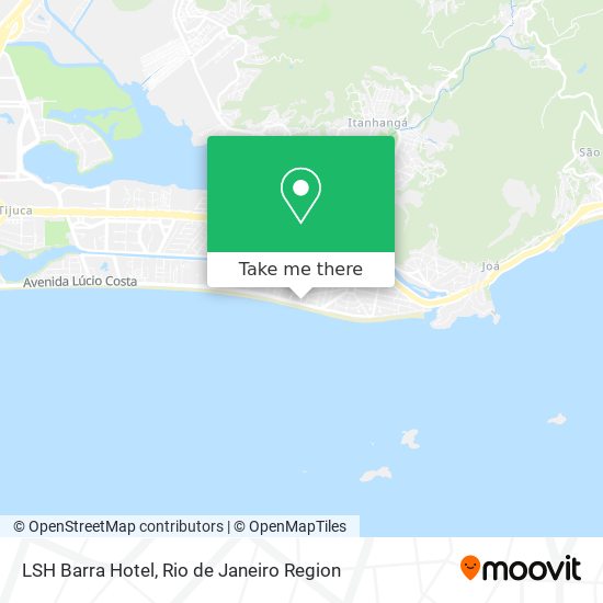 LSH Barra Hotel map