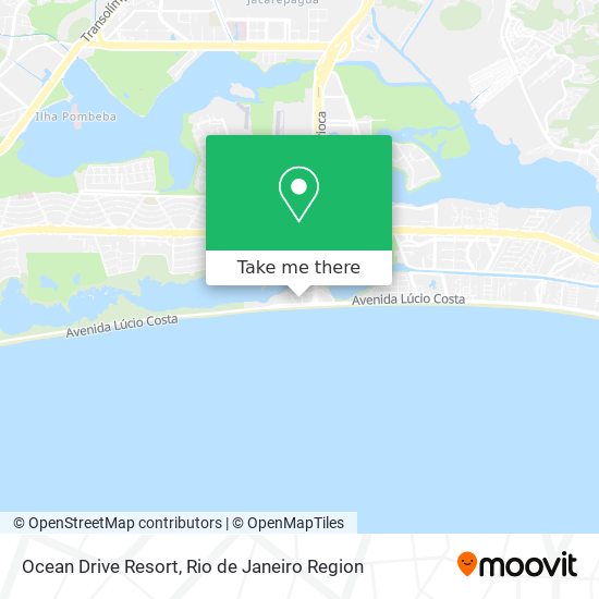 Ocean Drive Resort map