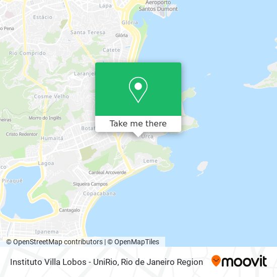 Instituto Villa Lobos - UniRio map