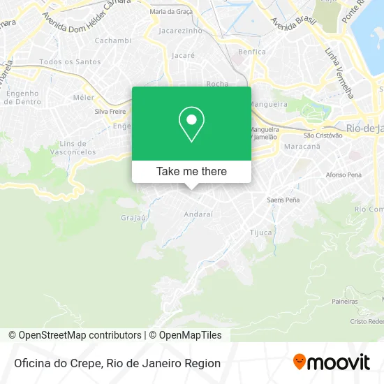 Oficina do Crepe map