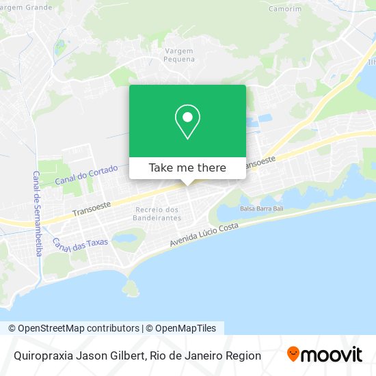 Quiropraxia Jason Gilbert map
