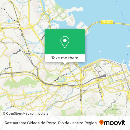 Restaurante Cidade do Porto map