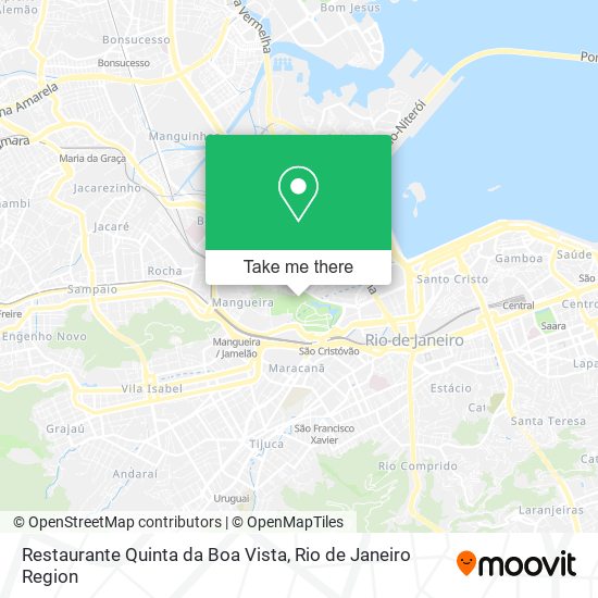 Restaurante Quinta da Boa Vista map