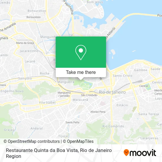 Restaurante Quinta da Boa Vista map