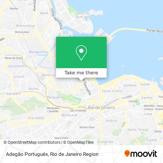 Adegão Português map