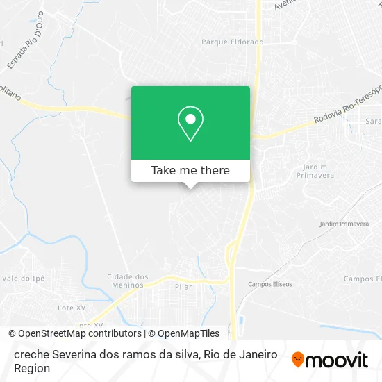 creche Severina dos ramos da silva map