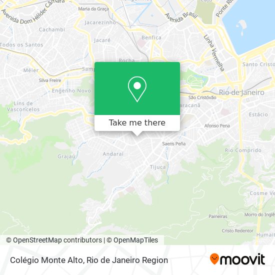 Colégio Monte Alto map