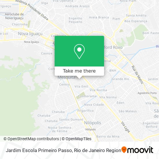Jardim Escola Primeiro Passo map