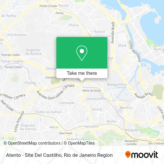 Atento - Site Del Castilho map