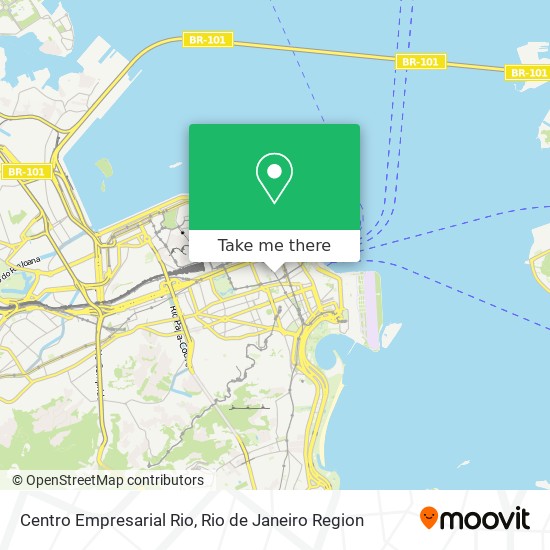 Mapa Centro Empresarial Rio