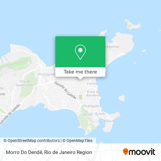 Morro Do Dendê map