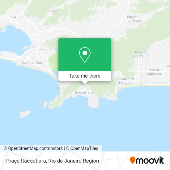 Praça Itacoatiara map