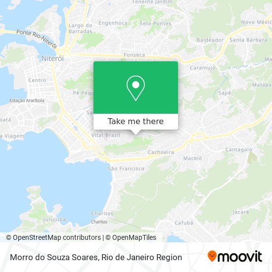 Mapa Morro do Souza Soares