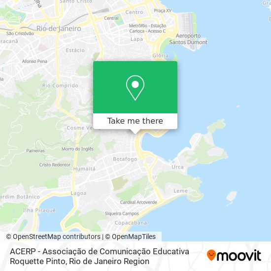 ACERP - Associação de Comunicação Educativa Roquette Pinto map