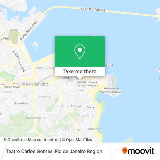 Teatro Carlos Gomes map