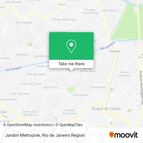 Jardim Metropole map
