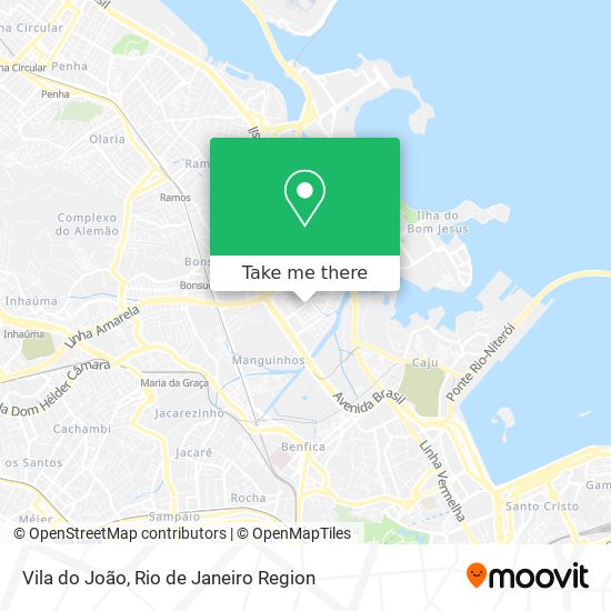 Mapa Vila do João
