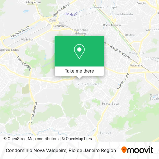 Condominio Nova Valqueire map