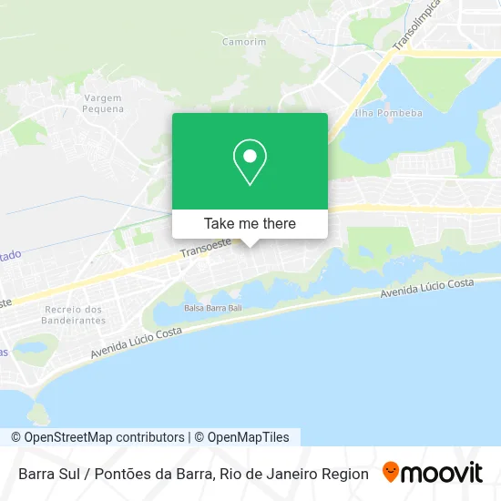 Barra Sul / Pontões da Barra map