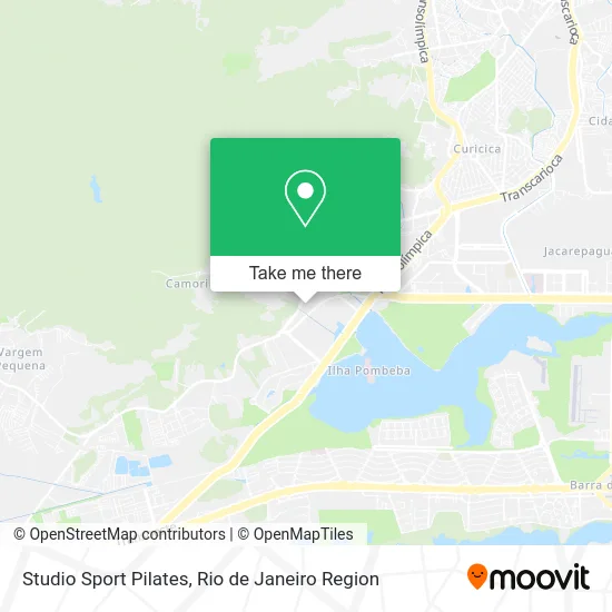 Studio Sport Pilates map