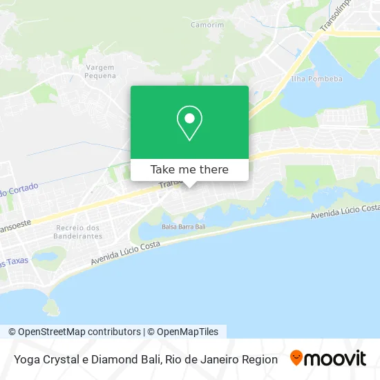 Yoga Crystal e Diamond Bali map