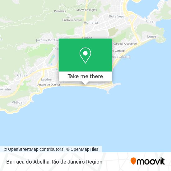 Barraca do Abelha map