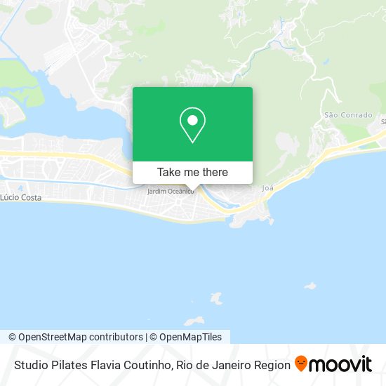 Studio Pilates Flavia Coutinho map