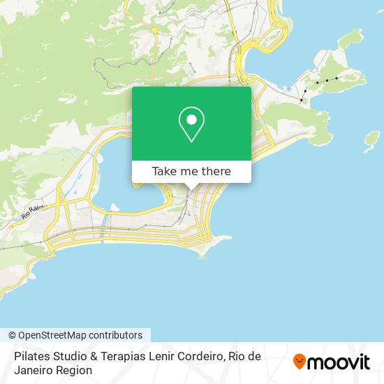 Mapa Pilates Studio & Terapias Lenir Cordeiro