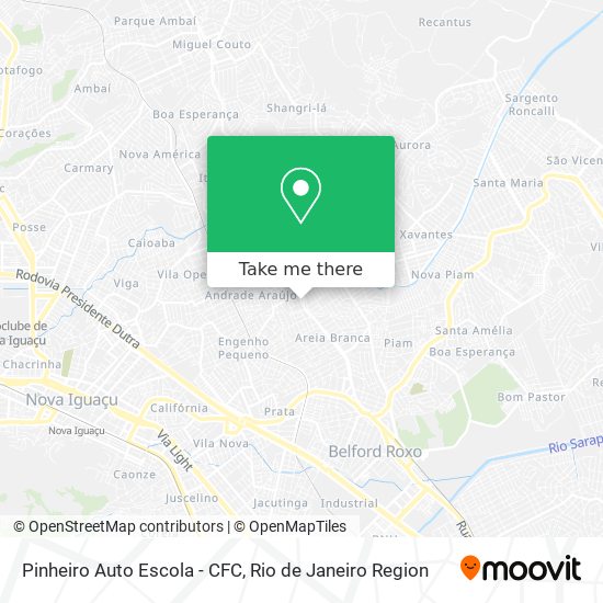 Pinheiro Auto Escola - CFC map