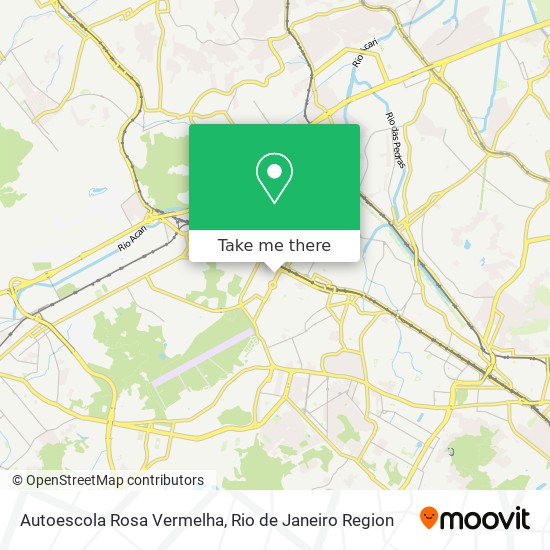 Autoescola Rosa Vermelha map