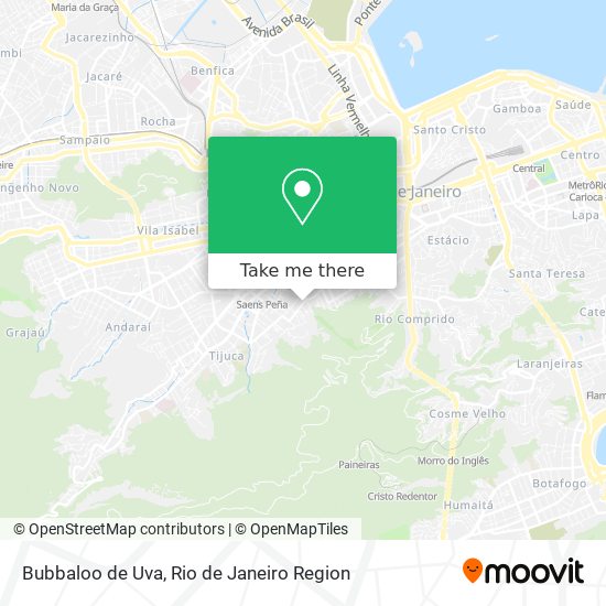 Mapa Bubbaloo de Uva