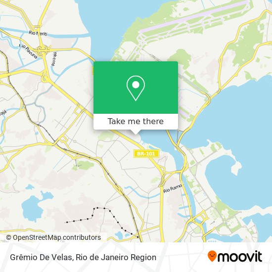 Grêmio De Velas map