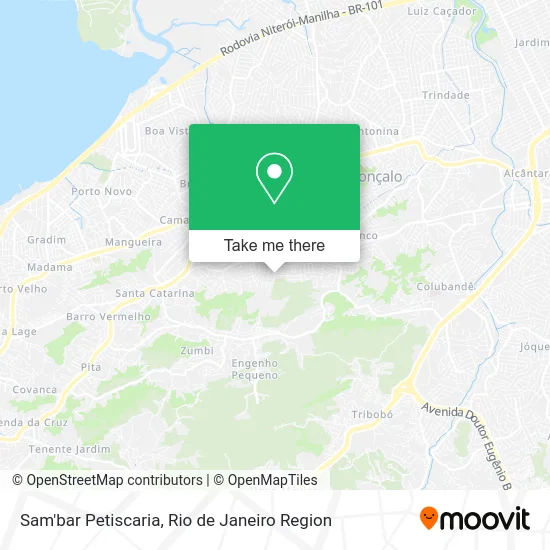 Sam'bar Petiscaria map