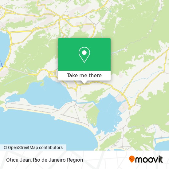 Ótica Jean map