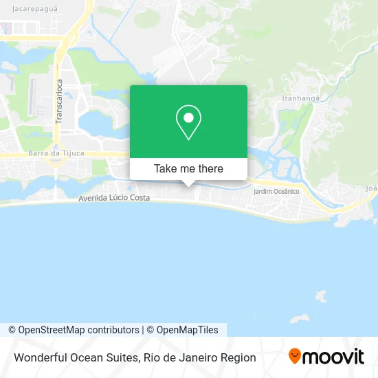 Wonderful Ocean Suites map