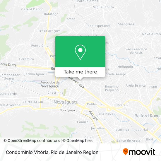 Condomínio Vitória map