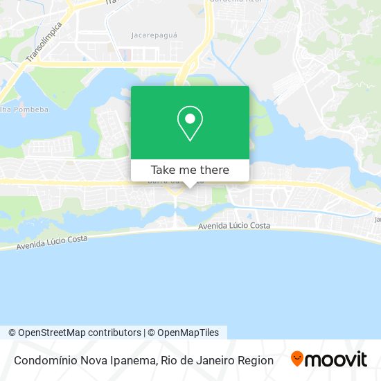 Mapa Condomínio Nova Ipanema