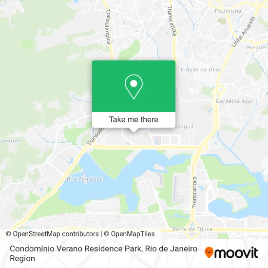 Condomínio Verano Residence Park map