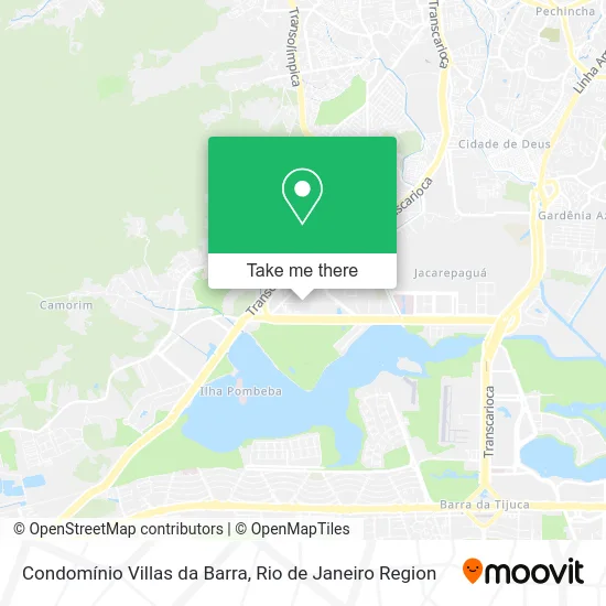 Condomínio Villas da Barra map