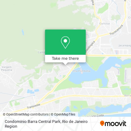 Condomínio Barra Central Park map