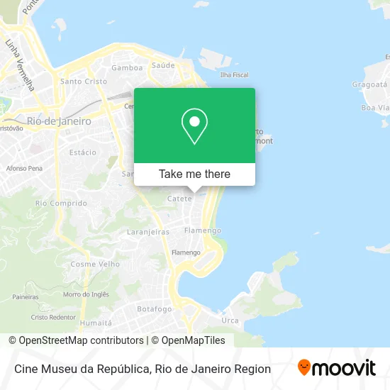 Cine Museu da República map