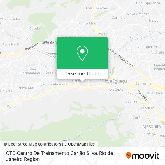 CTC-Centro De Treinamento Carlão Silva map